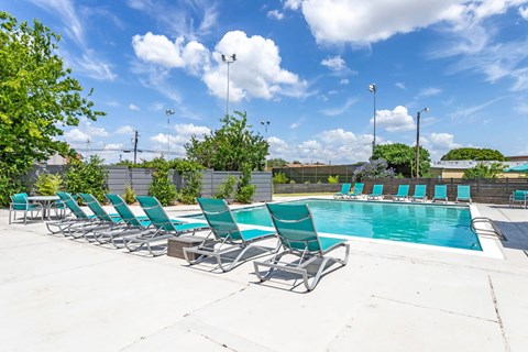 Invigorating Swimming Pool at Envue Apartments, Texas